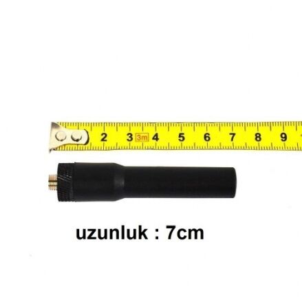 SF20 7CM Esnek Dual bant anten (DİŞİ-VİDALI)