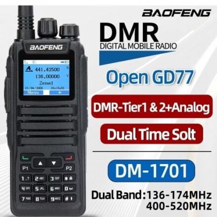 Baofeng DM-1701 DMR UHF/VHF