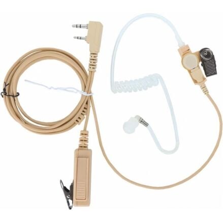 Akustik Ten Rengi Şeffaf Ajan Kulaklık