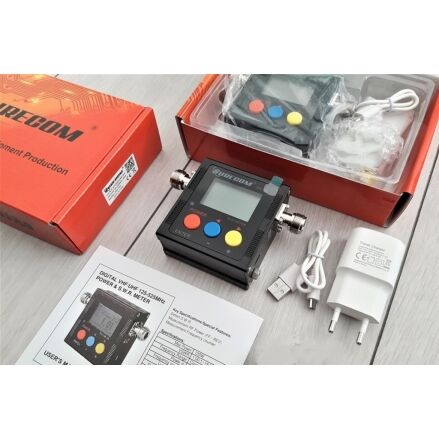 Surecom sw-102 dijital anten güç ve swr metre Watt Metre