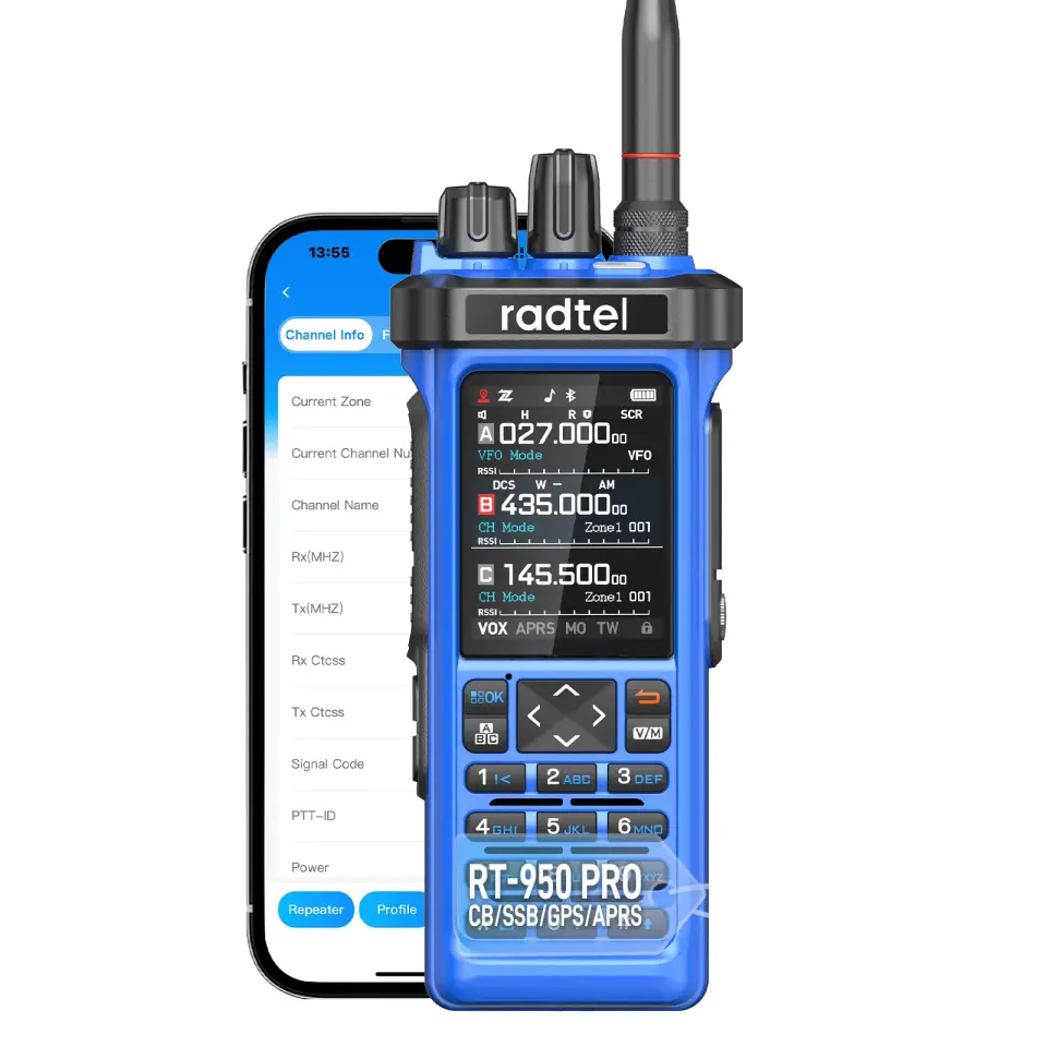 Radtel RT-950 PRO (RENK SEÇİNİZ) Mavi
