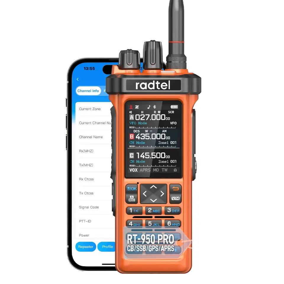 Radtel RT-950 PRO (RENK SEÇİNİZ) Turuncu