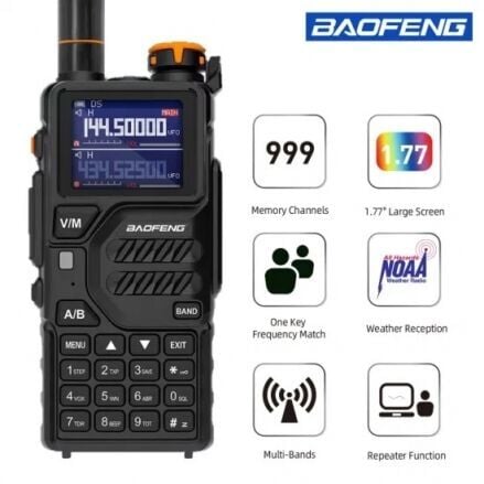 Baofeng Bf-K5 PRO Multi Band GPS