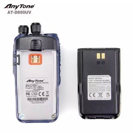 Anytone AT-D890UV PLUS S (TÜRKÇE MENÜ) (SİYAH)