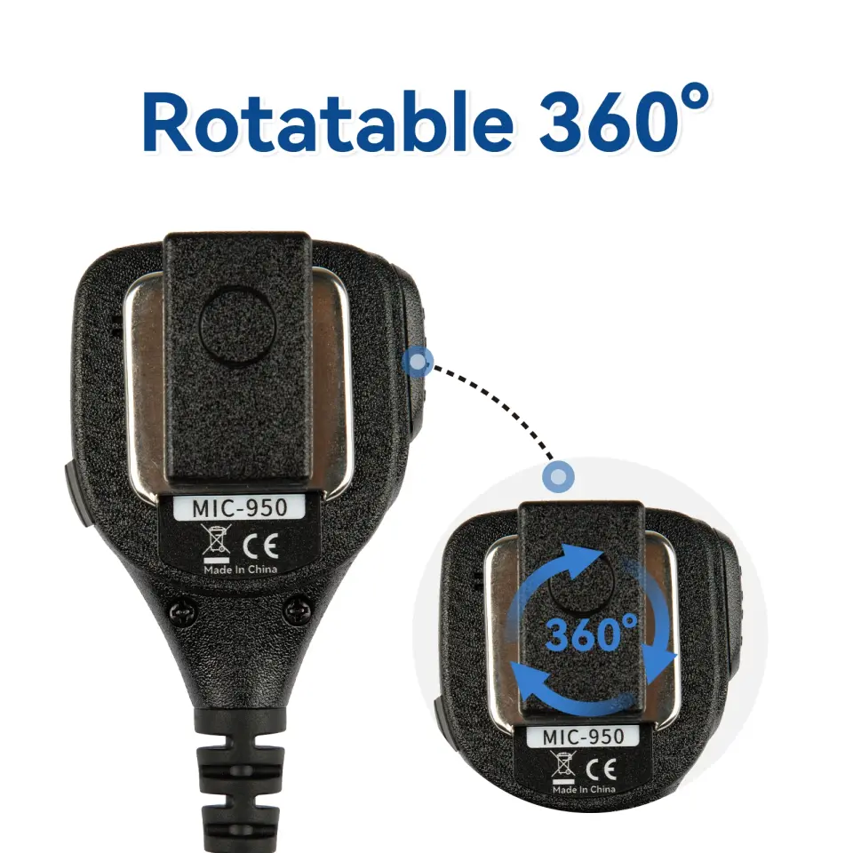 Radtel RT-950 RT-950 PRO YAKA MİKROFONU (MAYK)