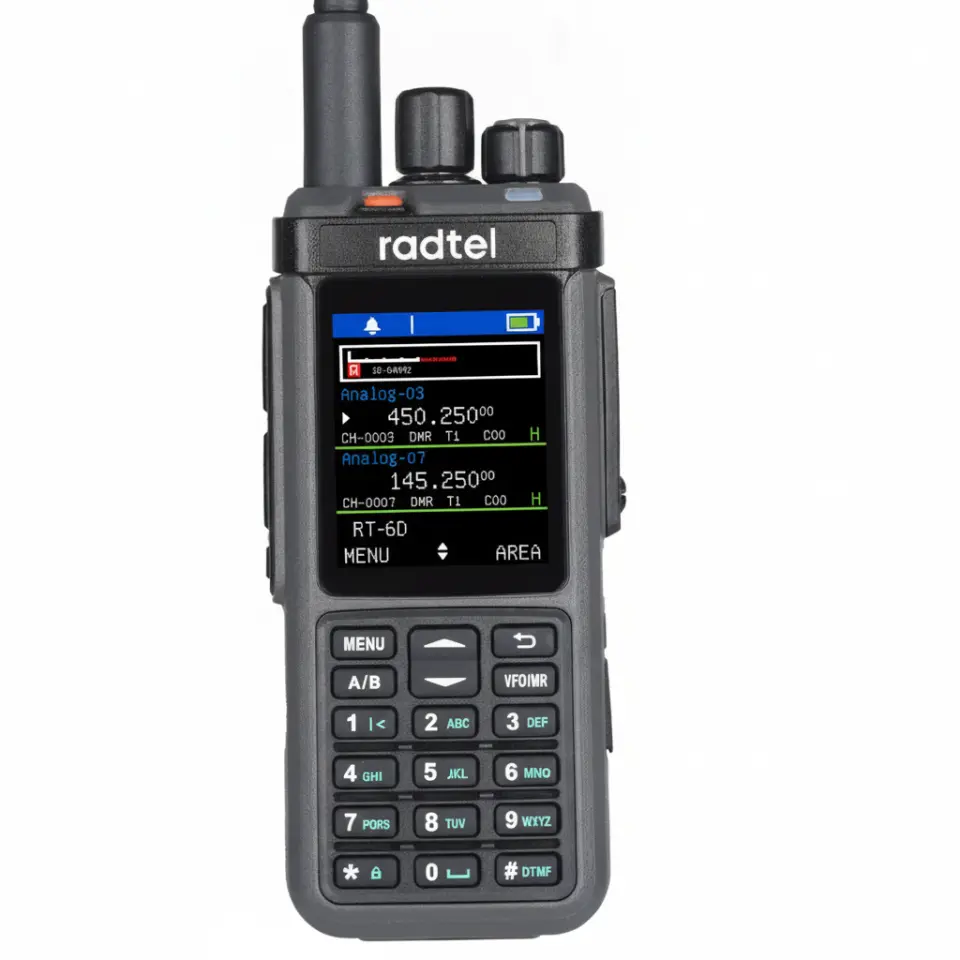 Radtel RT-6D PRO GPS / APRS / DMR