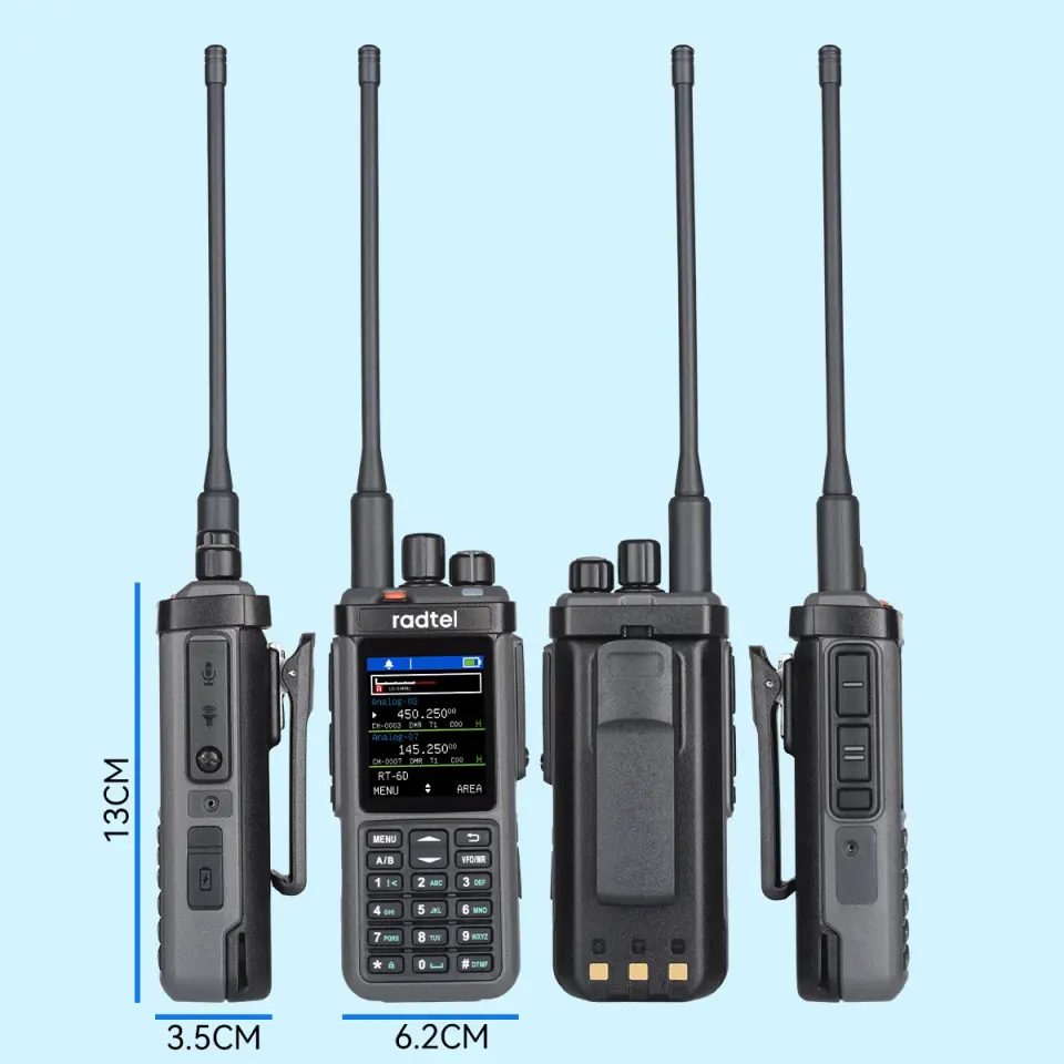 Radtel RT-6D PRO GPS / APRS / DMR