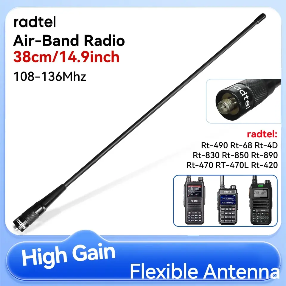 RADTEL 108-136 MHZ AİRBAND ANTEN (DİŞİ)