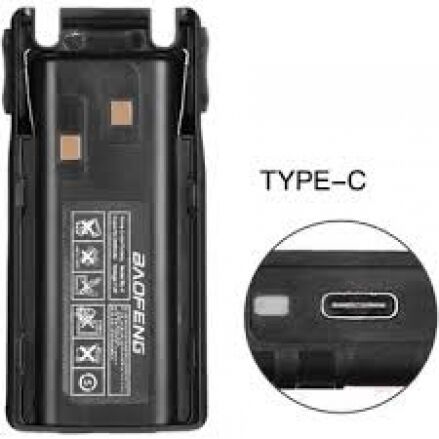 Baofeng Uv-82 type c bataryası 2000 MAH BL-8