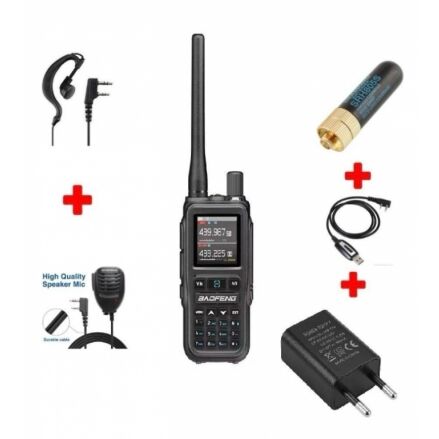 BAOFENG UV-5R MİNİ FULL PAKET (RENK SEÇİNİZ) Gri