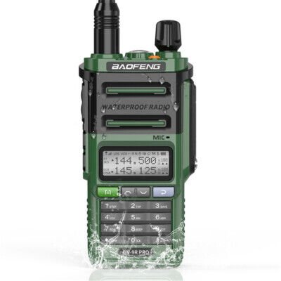 Baofeng UV 9R Pro v2 (RENK SEÇİNİZ) Yeşil