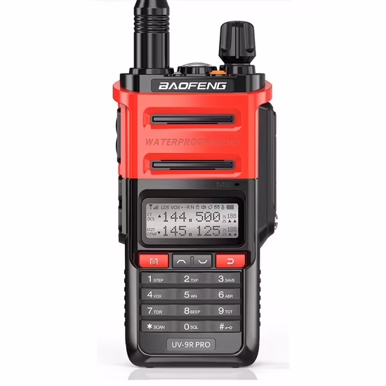 Baofeng UV 9R Pro v2 (RENK SEÇİNİZ) Kırmızı
