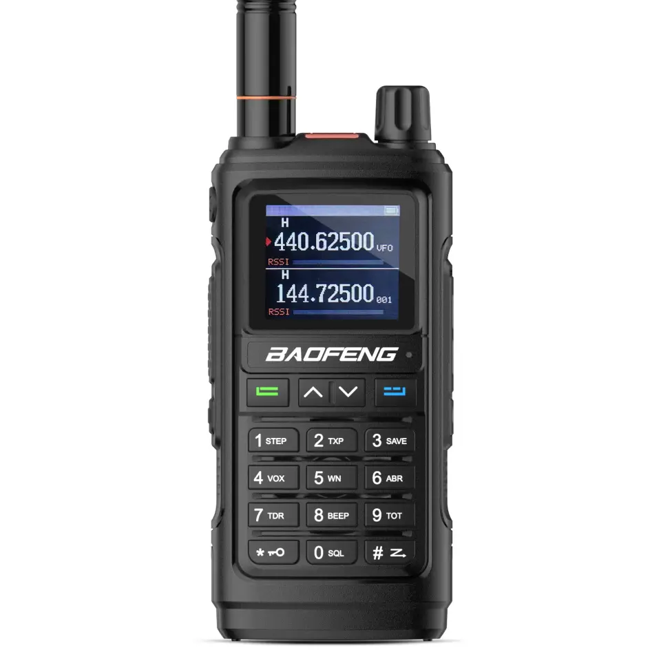 Baofeng UV-17M AİR BAND 6 BAND (RENK SEÇİNİZ) Si̇yah