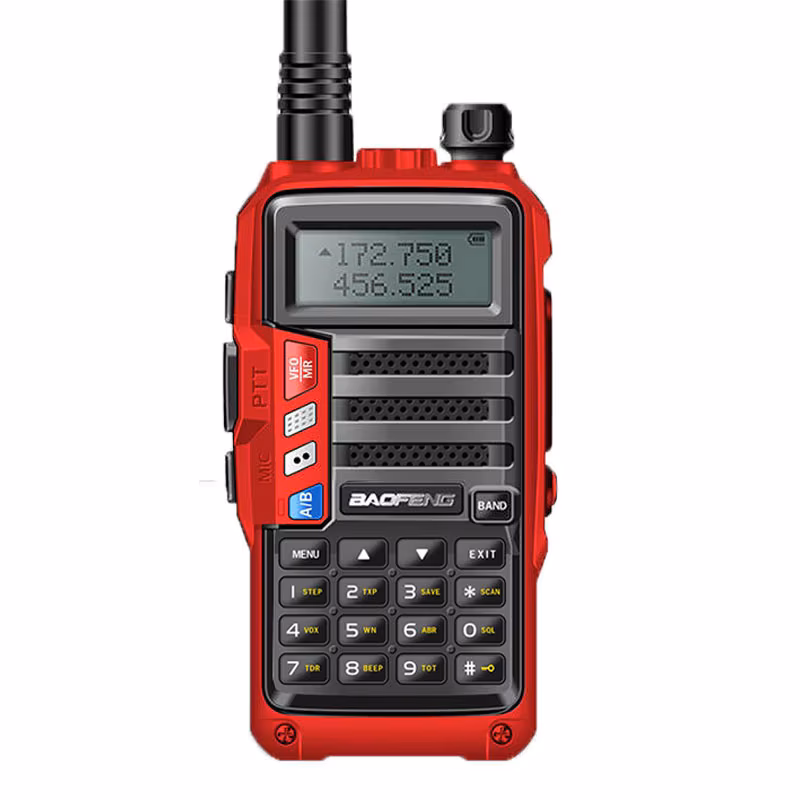 Baofeng UV-S9 PLUS (RENK SEÇİNİZ) Kırmızı
