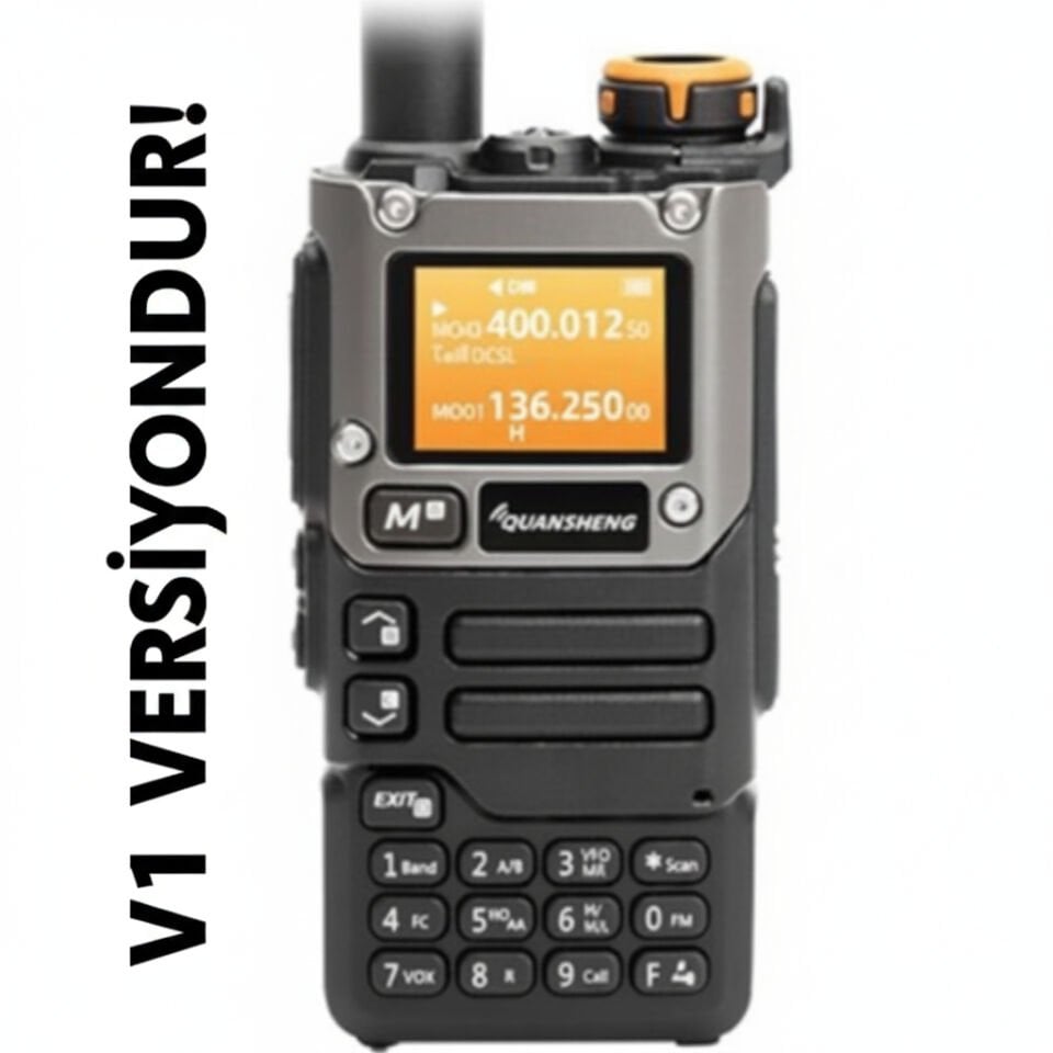 Quansheng UV-K6/UV-K5(8) (RENK SEÇİNİZ) Si̇yah