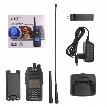 TYT MD-UV390 PLUS GPS 10W TYPE-C ip68