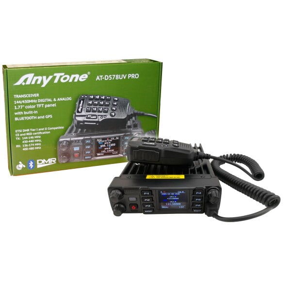 Anytone AT-D578UV Pro DMR (DAHİLİ GPS VE APRS)